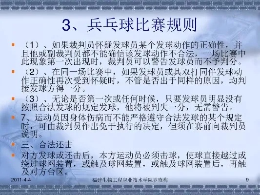 世界指定乒乓球比赛规则及注意事项-第2张图片-www.211178.com_果博福布斯